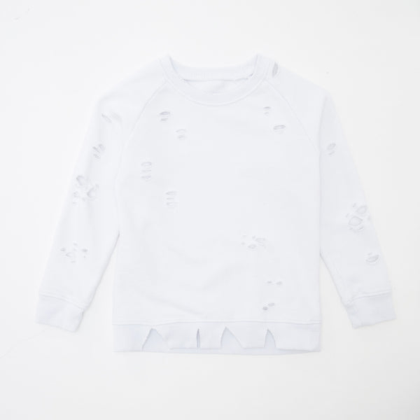 Wholesale of Distressed College cotton-jersey sweatshirt
