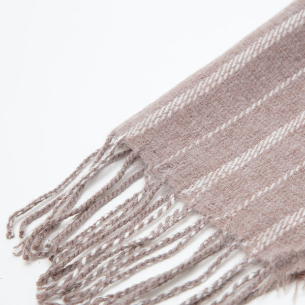 Wholesale of Striped Fringed scarf