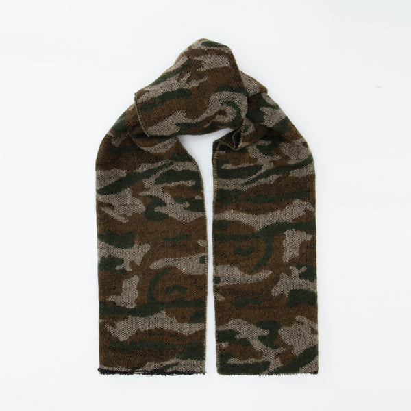 Wholesale of Printed camouflage scarf