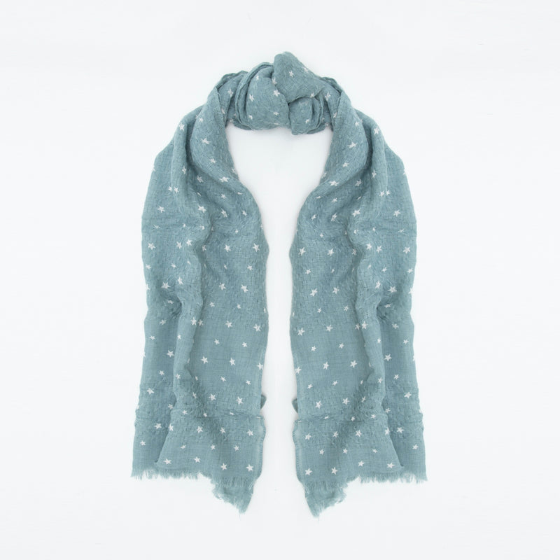 Wholesale of Cotton and linen-blend scarf